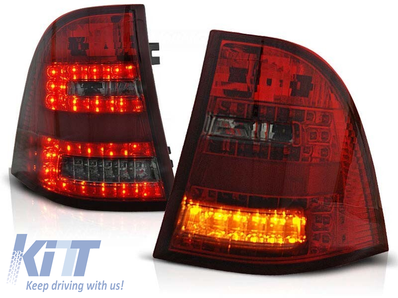 Set de stopuri LED de tuning potrivit pentru Mercedes W163 ML Class 03.1998-2005, stânga și dreapta Performance AutoTuning