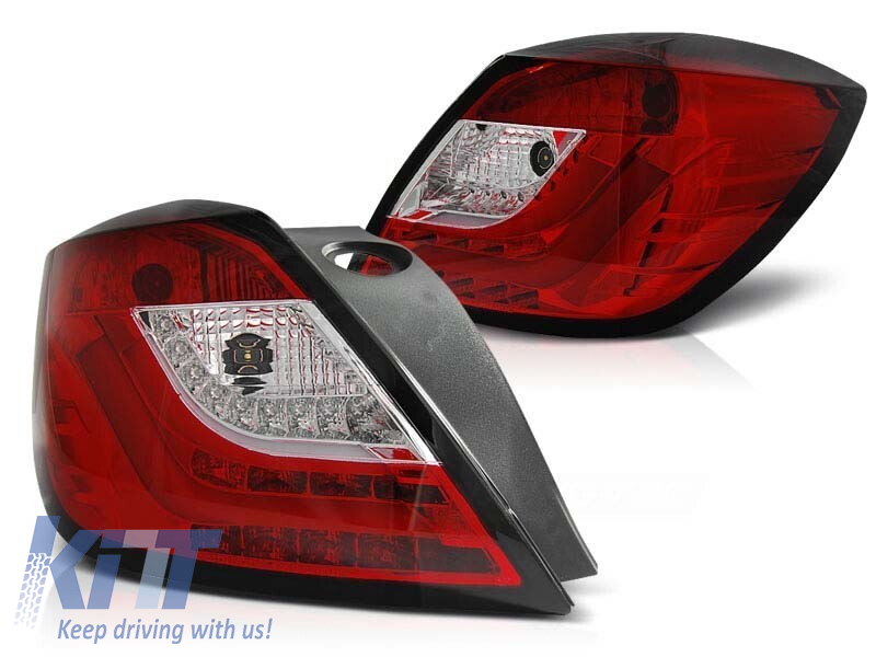 Set de stopuri LED de tuning potrivit pentru Opel ASTRA H 03.2004-2009 3 uși, GTC, hatchback, stânga și dreapta Performance AutoTuning