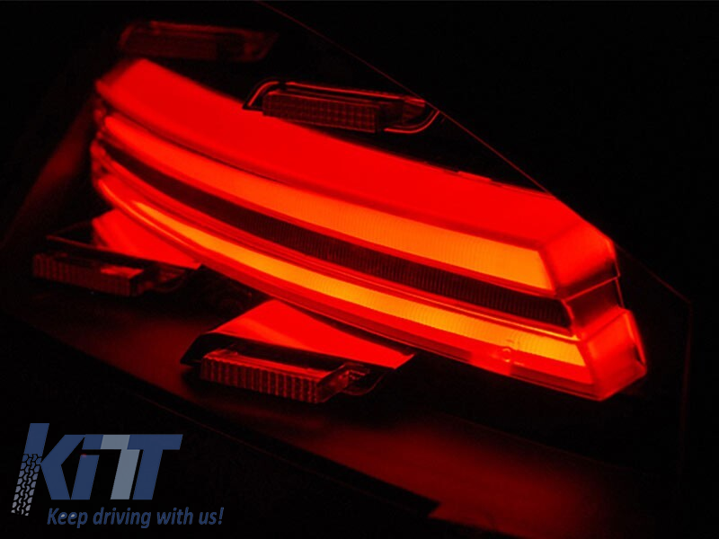 Set de stopuri LED potrivit pentru Porsche Boxer 978, Cayman 987C 2009-2012, bază neagră, stânga și dreapta Performance AutoTuning