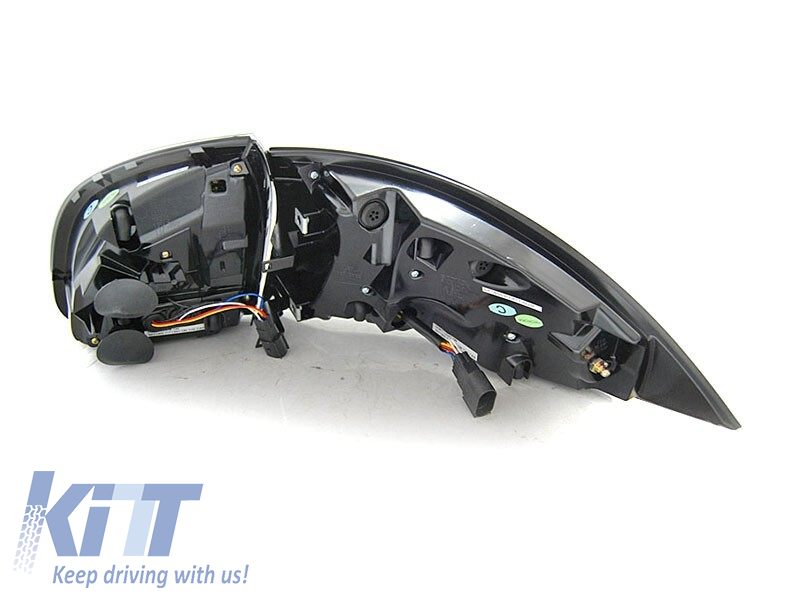 Set de stopuri LED potrivit pentru Porsche Cayenne 2010-2015, bază fumurie roșie, stânga și dreapta Performance AutoTuning