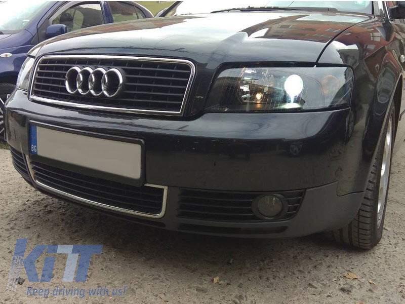 Set de faruri de tuning cu lentile potrivit pentru Audi A4 B6 10.2000-10.2004 sedan/combinate, stânga și dreapta Performance AutoTuning