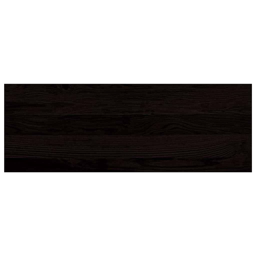 Trepte de scară 2 buc maro închis lemn masiv de stejar GartenMobel Dekor