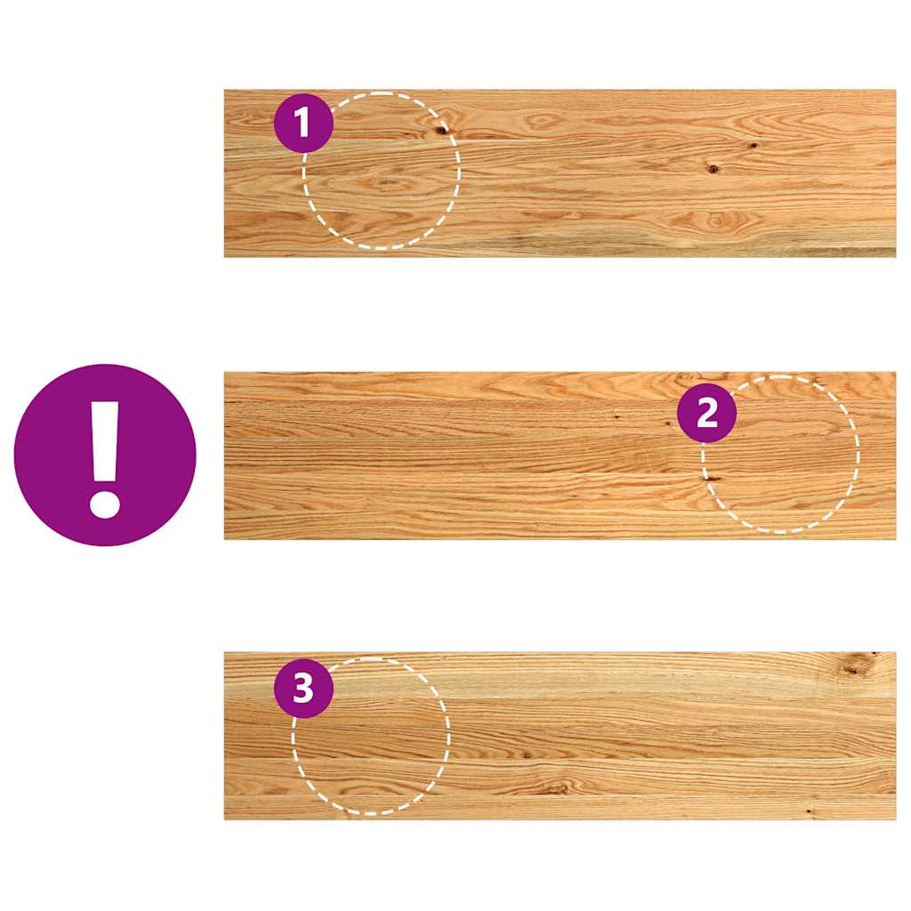 Trepte de scară 2 buc maro deschis lemn masiv de stejar GartenMobel Dekor