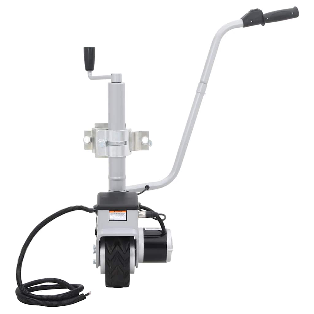 Roată de manevră motorizată pentru remorcă, aluminiu 12 V 350 W GartenMobel Dekor