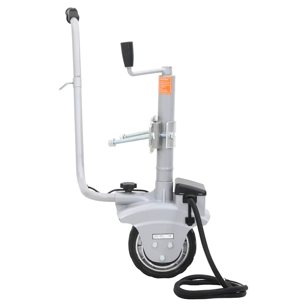 Roată de manevră motorizată pentru remorcă, aluminiu 12 V 350 W GartenMobel Dekor