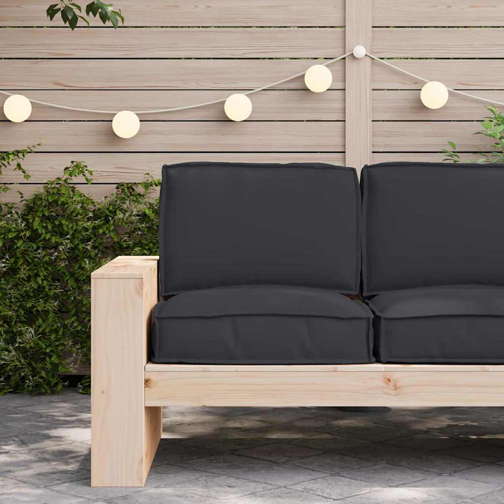 Set de perne pentru palet 2 pcs Negru Material Oxford GartenMobel Dekor