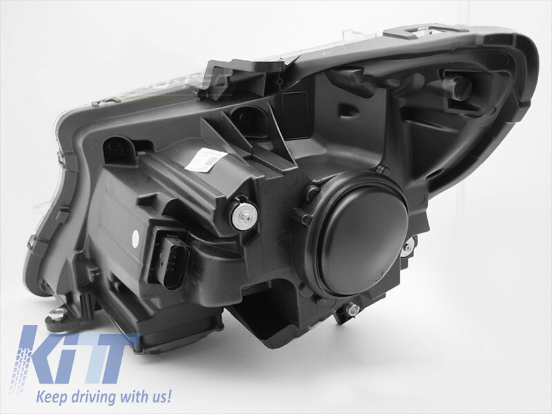 SET FARURI LED TUNING potrivit pentru MERCEDES V CLASS W447 VITO 2014-2023 cu BAZĂ NEAGRĂ, pentru modelul cu LAMPI HALOGENE DIN FABRICĂ, cu SEMNALE DE ÎNTORS DINAMICE, cu FUNCȚIE