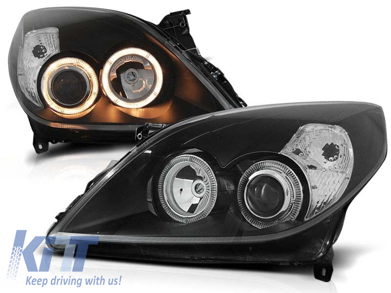 Set de faruri de tuning potrivit pentru OPEL VECTRA C 09.2005-2008, stânga și dreapta Performance AutoTuning