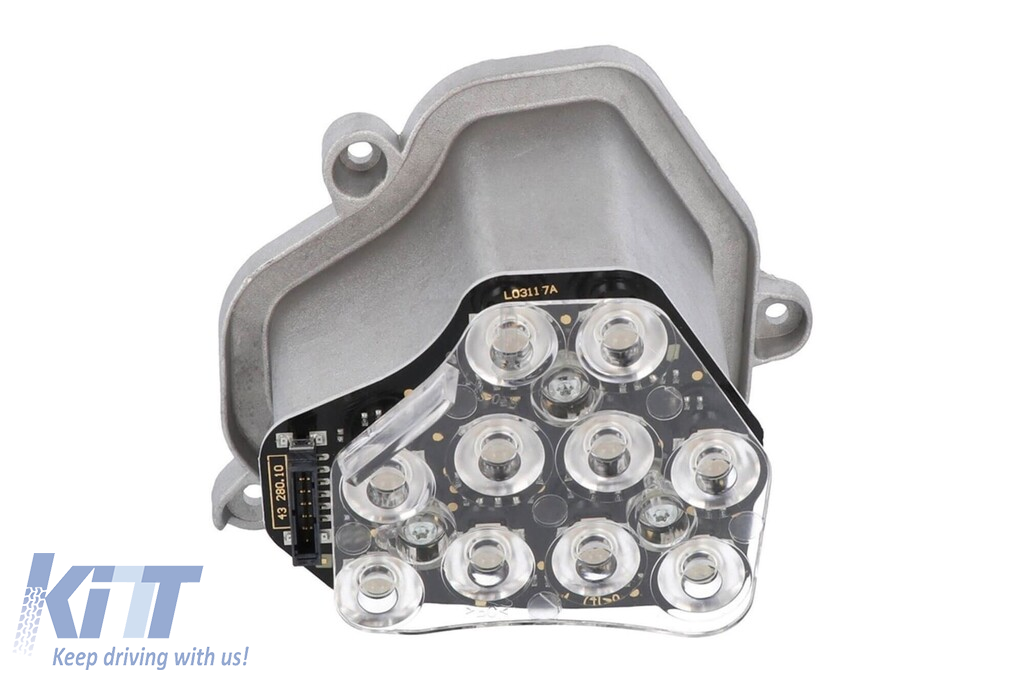 Modul drept pentru semnalizare LED în far Xenon și Xenon adaptiv 63117271902 potrivit pentru BMW Seria 5 F10, F11 2010-2013 Performance AutoTuning