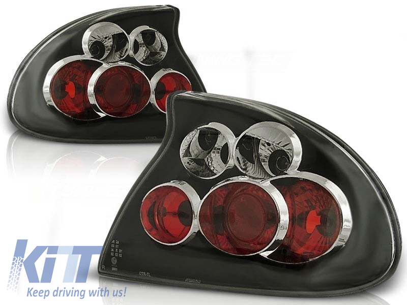 Set de stopuri tuning potrivit pentru Opel TIGRA 09.1994-12.2000 cu bază neagră, stânga și dreapta Performance AutoTuning