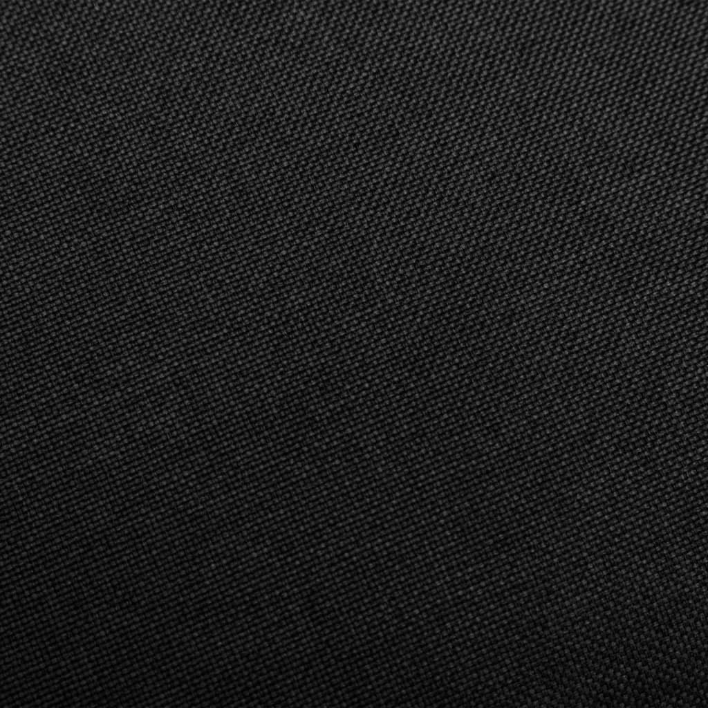 Scaun balansoar, negru, material textil GartenMobel Dekor