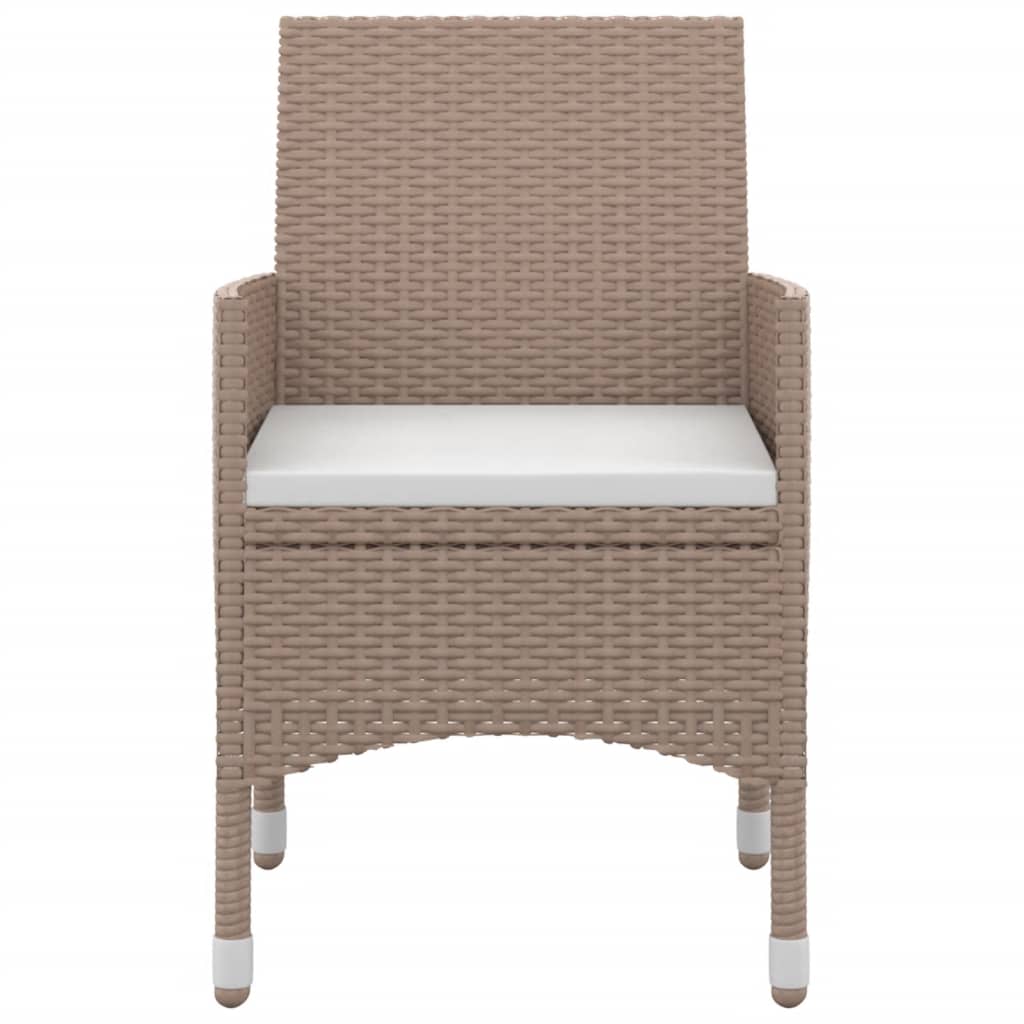 Set mobilier de grădină cu perne, 5 piese, poliratan și negru GartenMobel Dekor