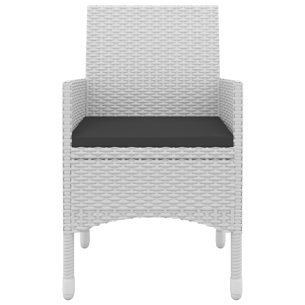 Set mobilier de grădină cu perne 5 piese poliratan & sticlă GartenMobel Dekor