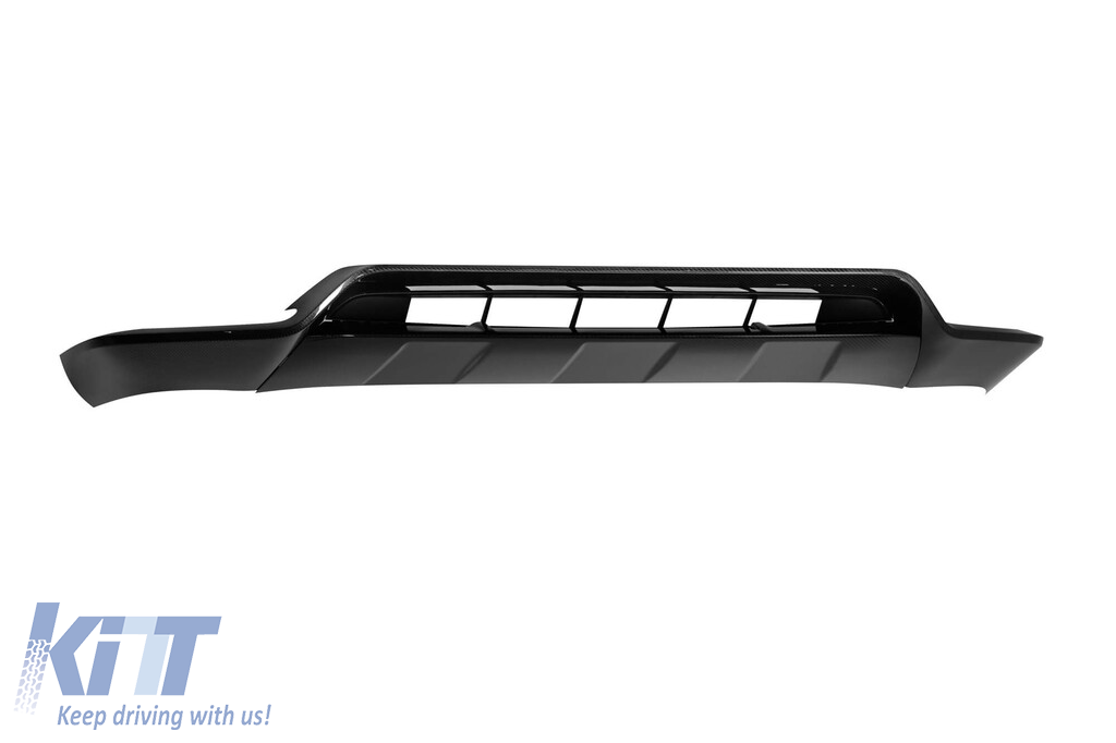 Spoiler din carbon tip Turbo GT potrivit pentru bara de protecție OE frontală a Porsche Cayenne 9Y0.2 după 2023. Performance AutoTuning