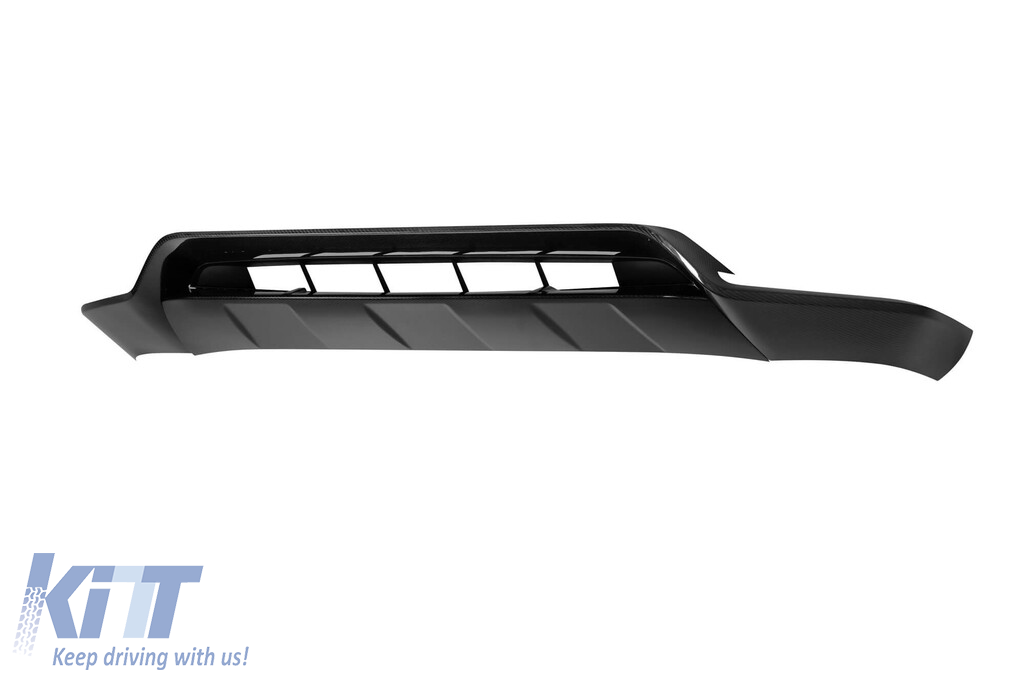 Spoiler din carbon tip Turbo GT potrivit pentru bara de protecție OE frontală a Porsche Cayenne 9Y0.2 după 2023. Performance AutoTuning