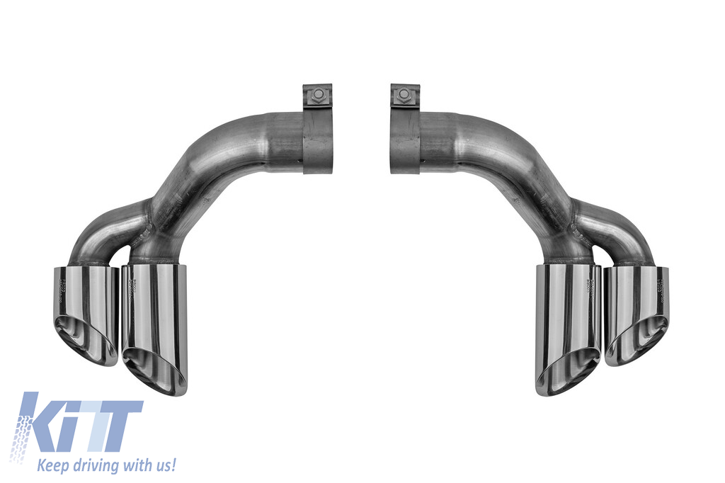 Capace de evacuare potrivite pentru BMW X6 E71 2008-2014 rotunde Performance AutoTuning