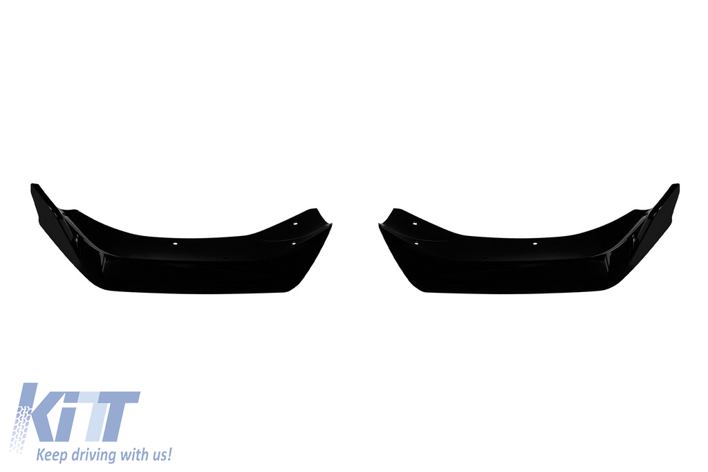 Pachet Aero tip Black Knight potrivit pentru BMW X7 G07 2019-2022 pentru modelul echipat cu bare M tech, lac negru Performance AutoTuning