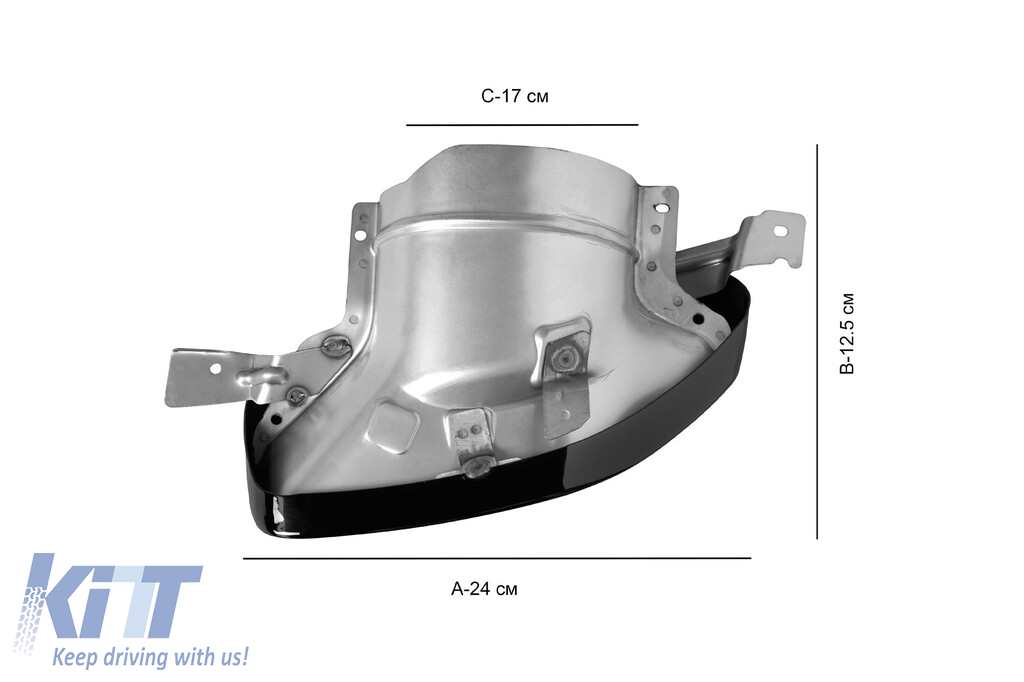 Set de capace negre tip M Performance Design Design potrivite pentru BMW Seria 3 G20, G21 340i după 2019, Seria 4 G22 coupe, G23 cabrio, G26 Gran Coupe după 2020 Performance AutoTuning