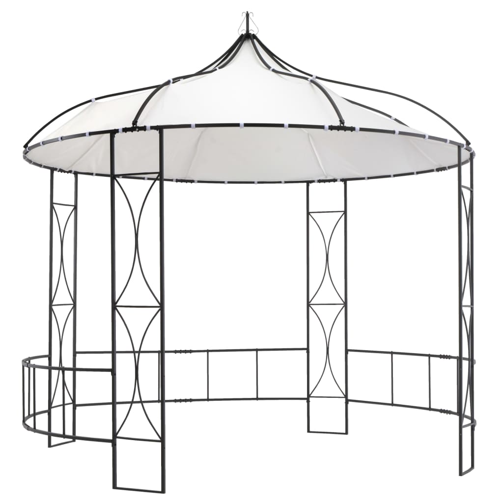 Pavilion, alb, 300 x 290 cm, rotund GartenMobel Dekor