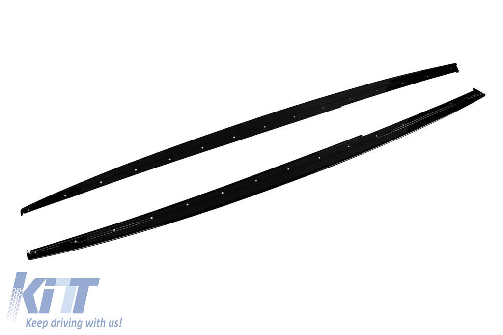 M Performance Design Design benzi de finisare potrivite pentru pragurile M pe BMW Seria 3 F30 sedan, F31 touring 2011-2019, lac negru Performance AutoTuning