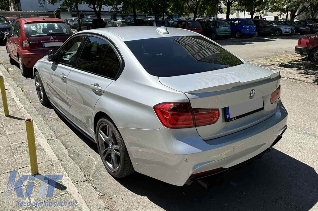 M Performance Design Design benzi de finisare potrivite pentru pragurile M pe BMW Seria 3 F30 sedan, F31 touring 2011-2019, lac negru Performance AutoTuning