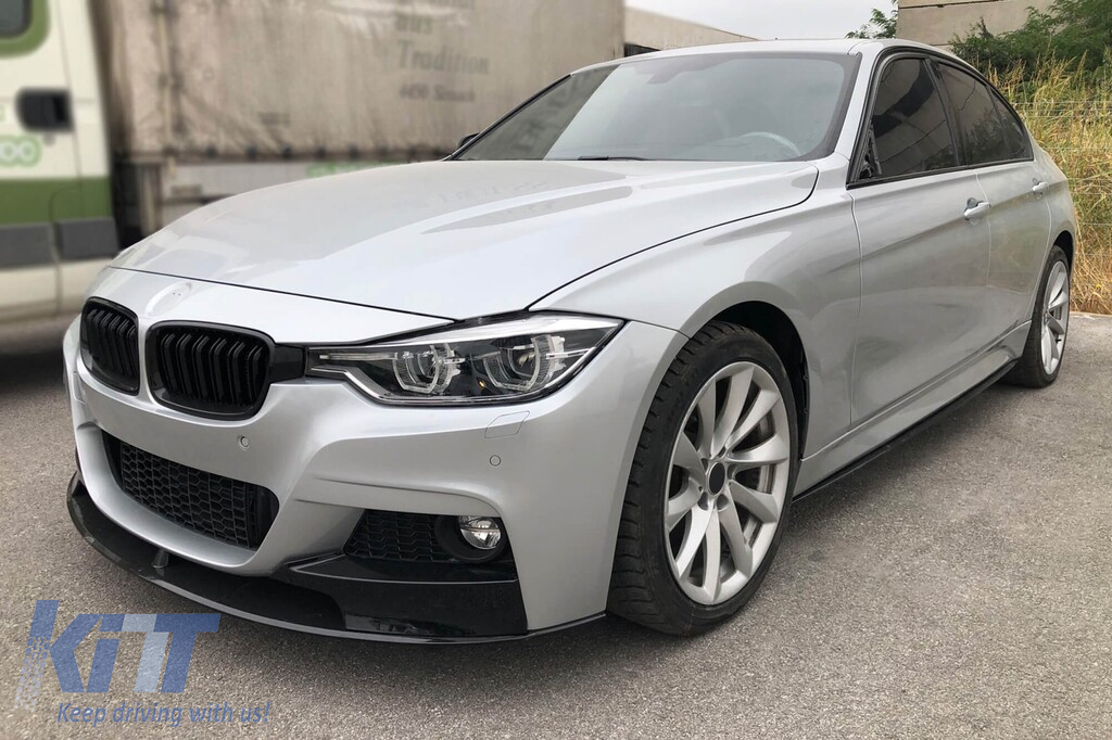 M Performance Design Design benzi de finisare potrivite pentru pragurile M pe BMW Seria 3 F30 sedan, F31 touring 2011-2019, lac negru Performance AutoTuning