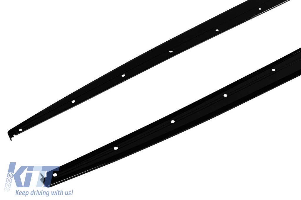 M Performance Design Design benzi de finisare potrivite pentru pragurile M pe BMW Seria 3 F30 sedan, F31 touring 2011-2019, lac negru Performance AutoTuning