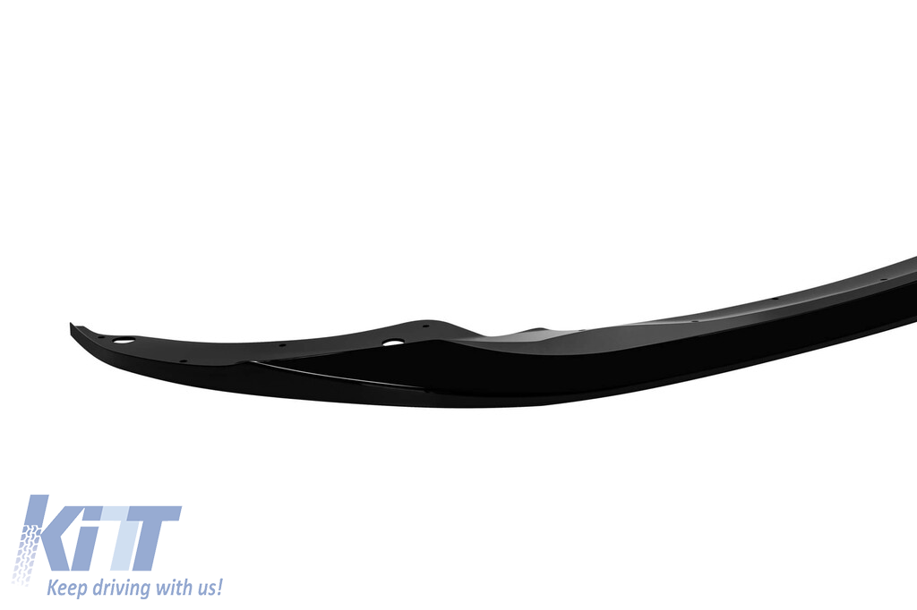Spoiler M Performance Design Design potrivit pentru bara M frontală a BMW Seria 4 G22 Coupe după 2020, lac negru Performance AutoTuning