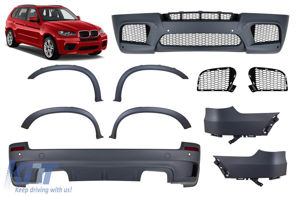 Pachet X5M potrivit pentru BMW X5 E70 2011-2013 Performance AutoTuning