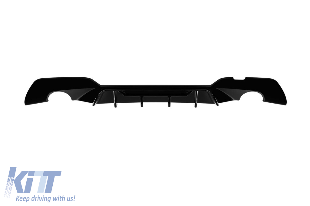 Difuzor tip M Performance Design Design potrivit pentru barele M de la BMW seria 3 G20, G21 după 2019, lac negru Performance AutoTuning