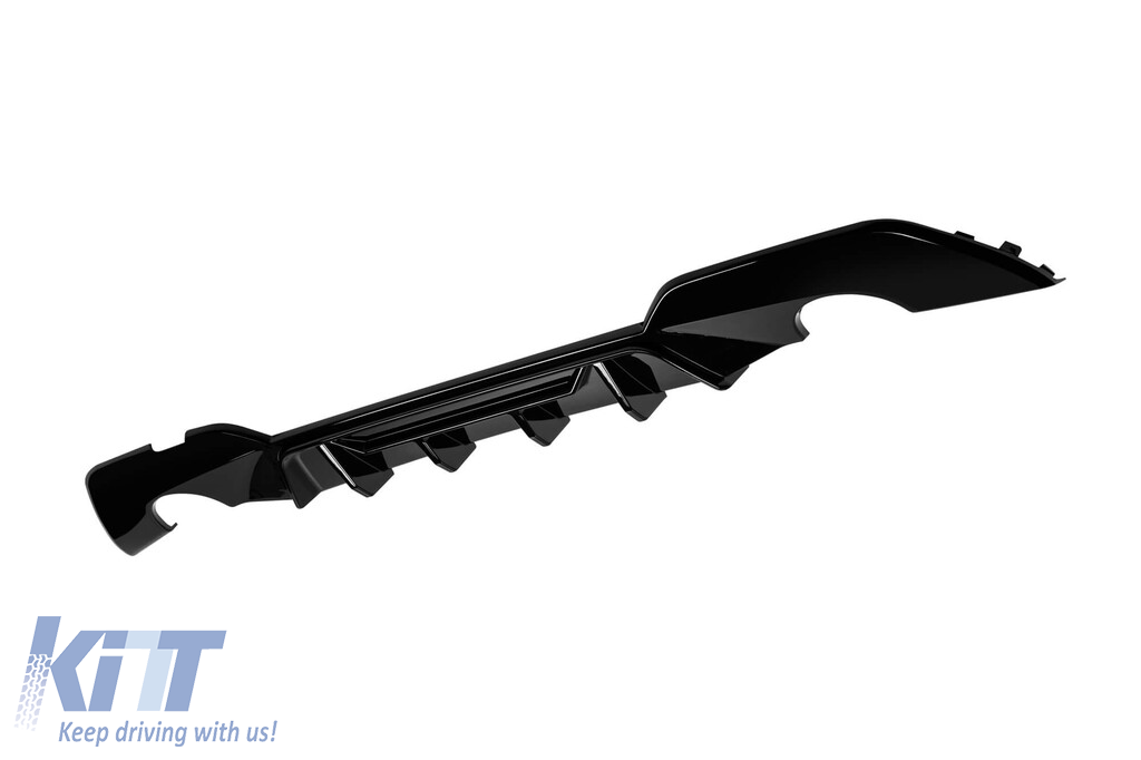 Difuzor tip M Performance Design Design potrivit pentru barele M de la BMW seria 3 G20, G21 după 2019, lac negru Performance AutoTuning