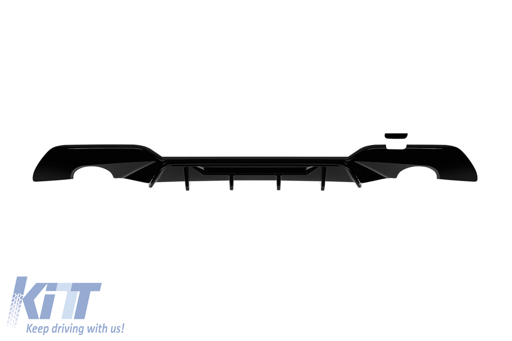 Difuzor tip M Performance Design Design potrivit pentru barele M de la BMW seria 3 G20, G21 după 2019, lac negru Performance AutoTuning