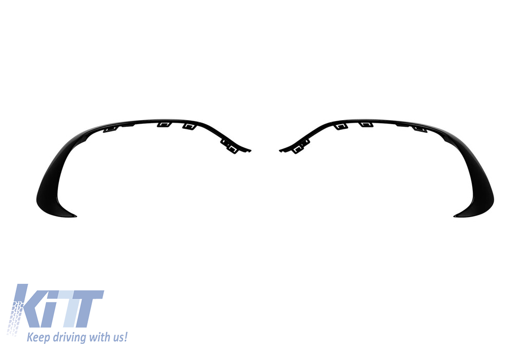 Pachet Aero tip A45S potrivit pentru Mercedes Clasa A W177 după 2018 cu pachetul A45 A Design, lac negru Performance AutoTuning