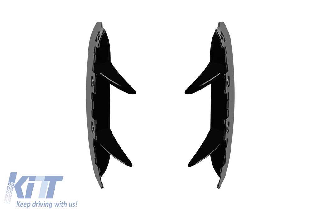 Pachet Aero tip A45S potrivit pentru Mercedes Clasa A W177 după 2018 cu pachetul A45 A Design, lac negru Performance AutoTuning