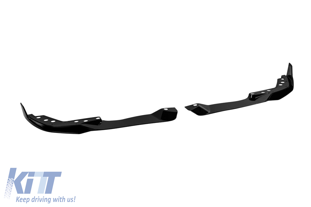 Spoiler M Performance Design Design potrivit pentru bara frontală M a BMW Seria 3 G20, G21 după 2022, lac negru Performance AutoTuning
