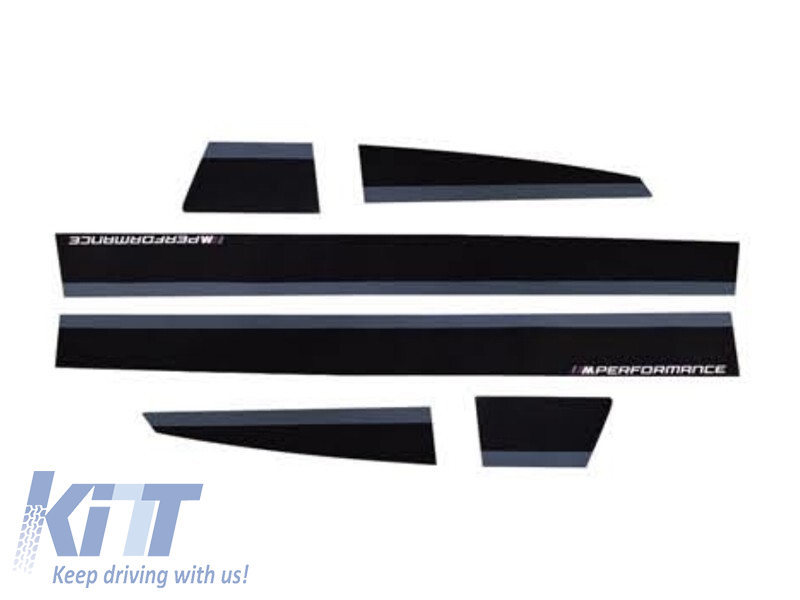 Autocolante M Performance Design Design potrivite pentru praguri M la BMW Seria 3 G20 sedan, G21 break după 2019 Performance AutoTuning