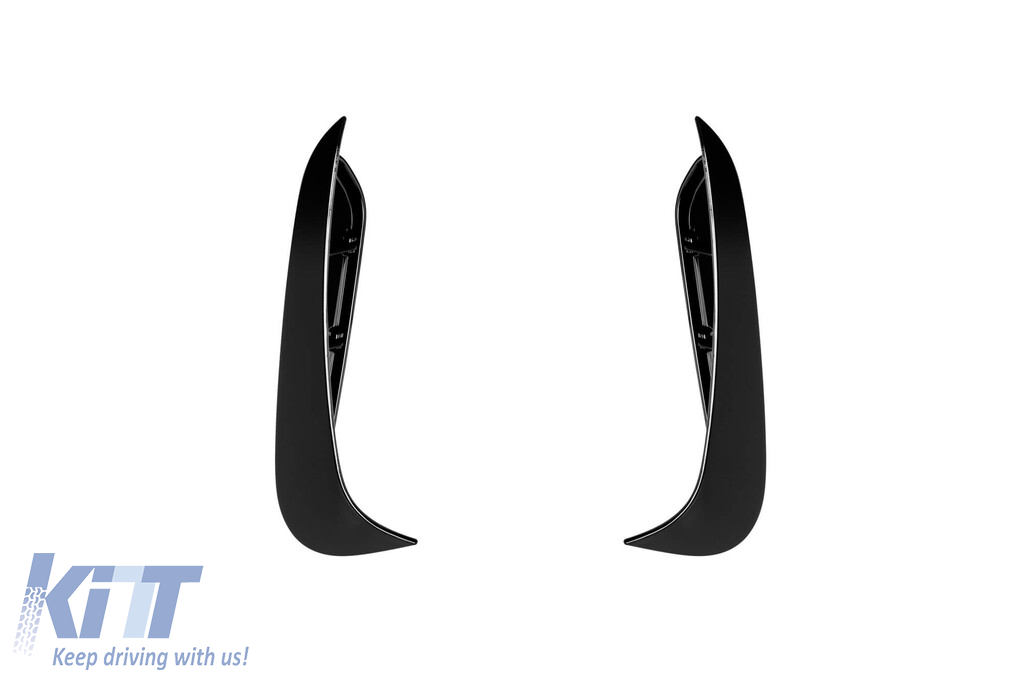 Capace M Performance Design Design potrivite pentru bara de protecție spate M pe BMW Seria 3 G20 după 2019, lac negru Performance AutoTuning