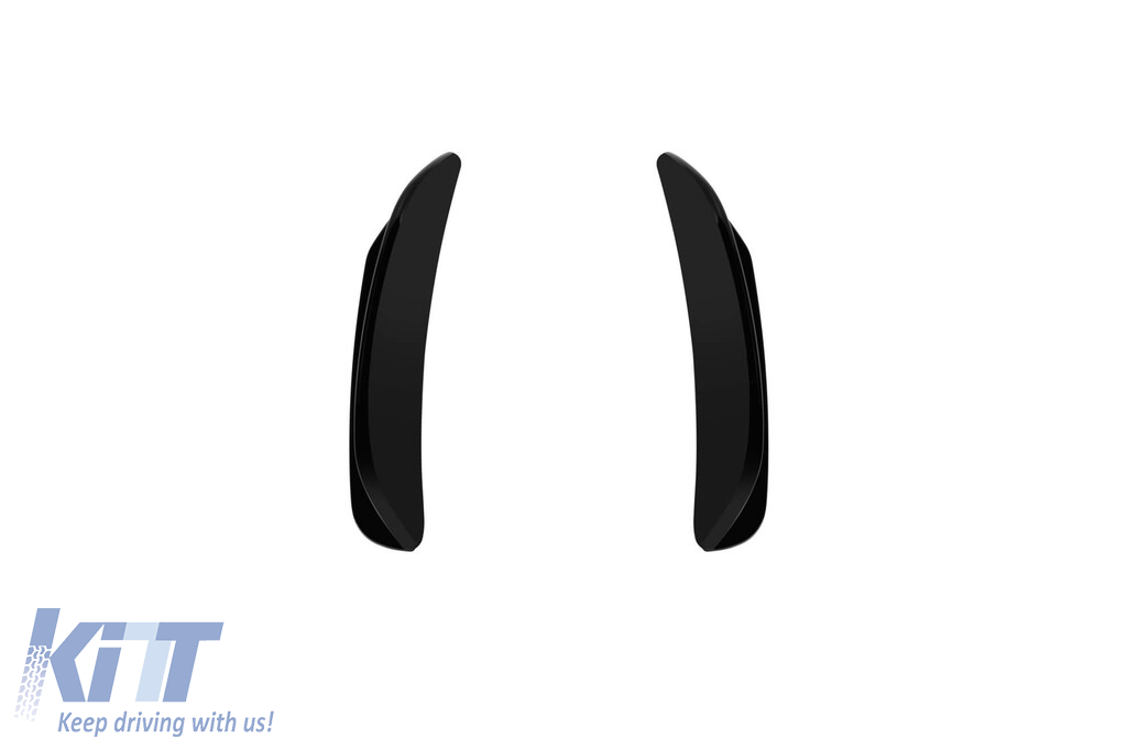 Pachet aerodinamic tip Brabus potrivit pentru Mercedes A-Class W177 după 2018, pentru modelul cu pachetul de fabrică A45AMG, lac negru Performance AutoTuning