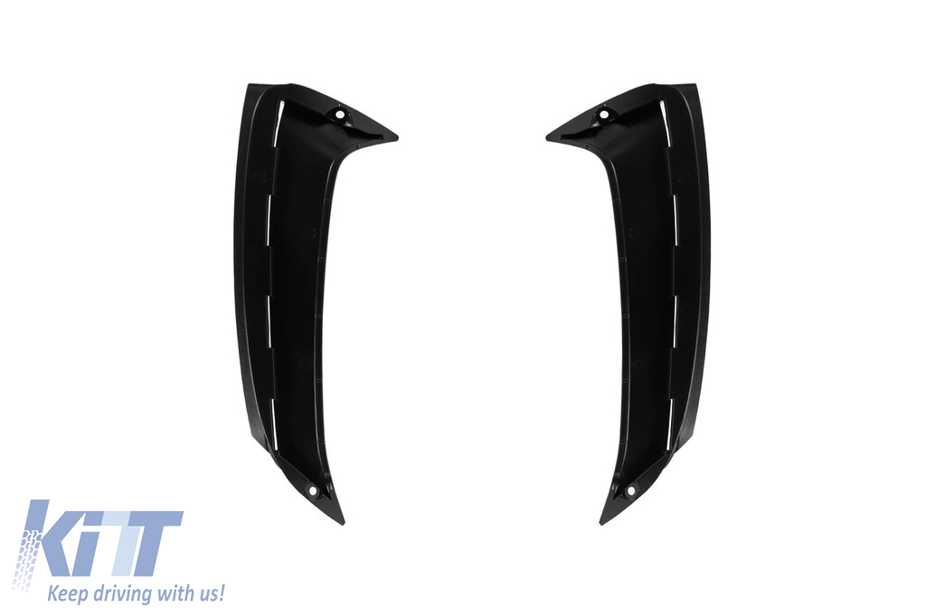 Pachet aerodinamic tip Brabus potrivit pentru Mercedes A-Class W177 după 2018, pentru modelul cu pachetul de fabrică A45AMG, lac negru Performance AutoTuning