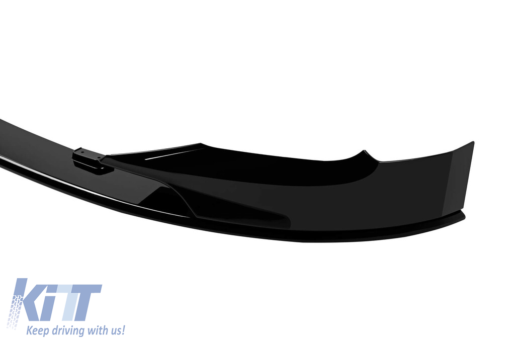 Spoiler M Performance Design Design potrivit pentru bara de protecție frontală M la BMW Seria 3 E92 2007-2009, lac negru Performance AutoTuning