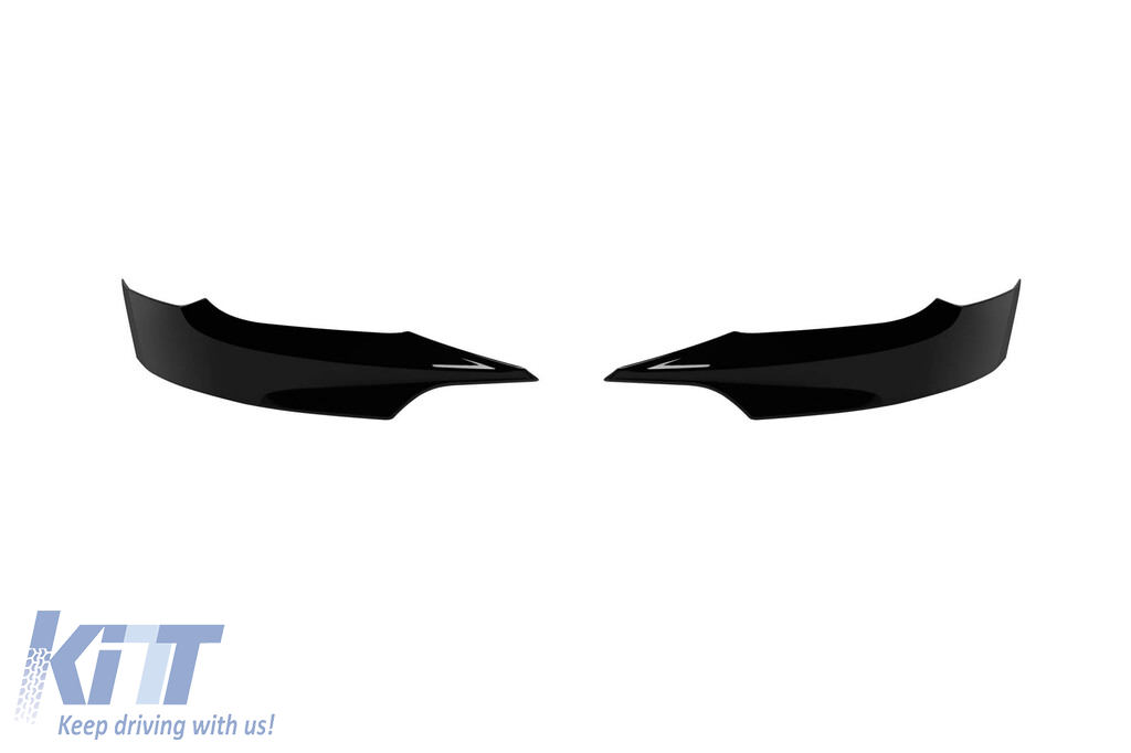 Spoiler M Performance Design Design potrivit pentru bara de protecție frontală M la BMW Seria 3 E92 2007-2009, lac negru Performance AutoTuning