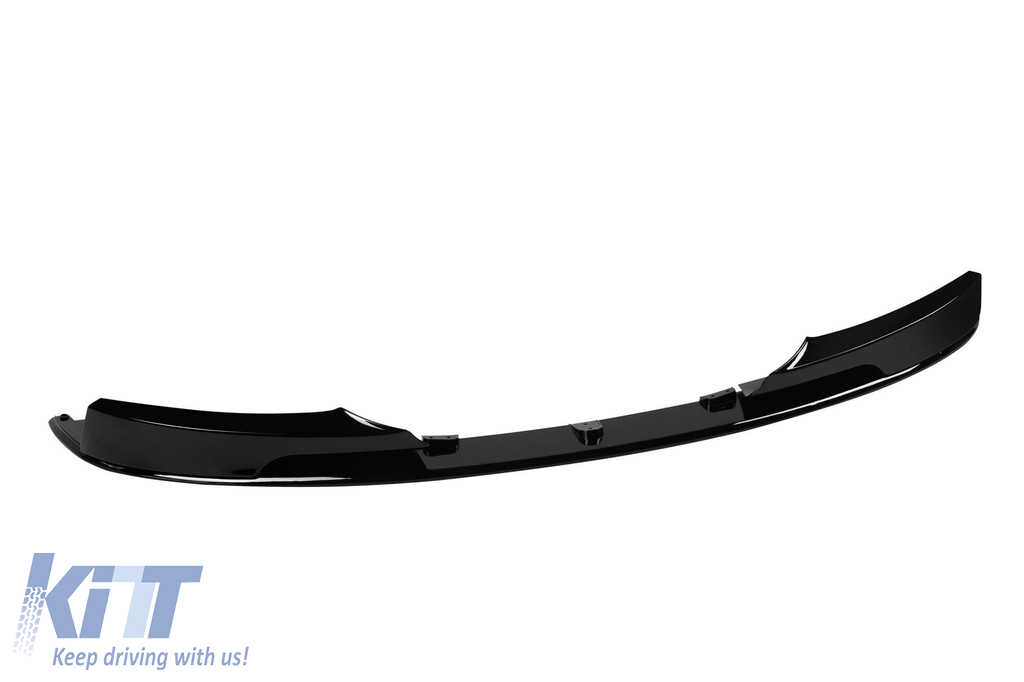 Spoiler M Performance Design Design potrivit pentru bara frontală M a BMW Seria 3 E90, E91 2008-2011, lac negru Performance AutoTuning