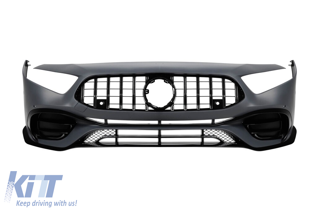 Un pachet de design tip A45 potrivit pentru Mercedes A-Class W177 hatchback după 2018 Performance AutoTuning