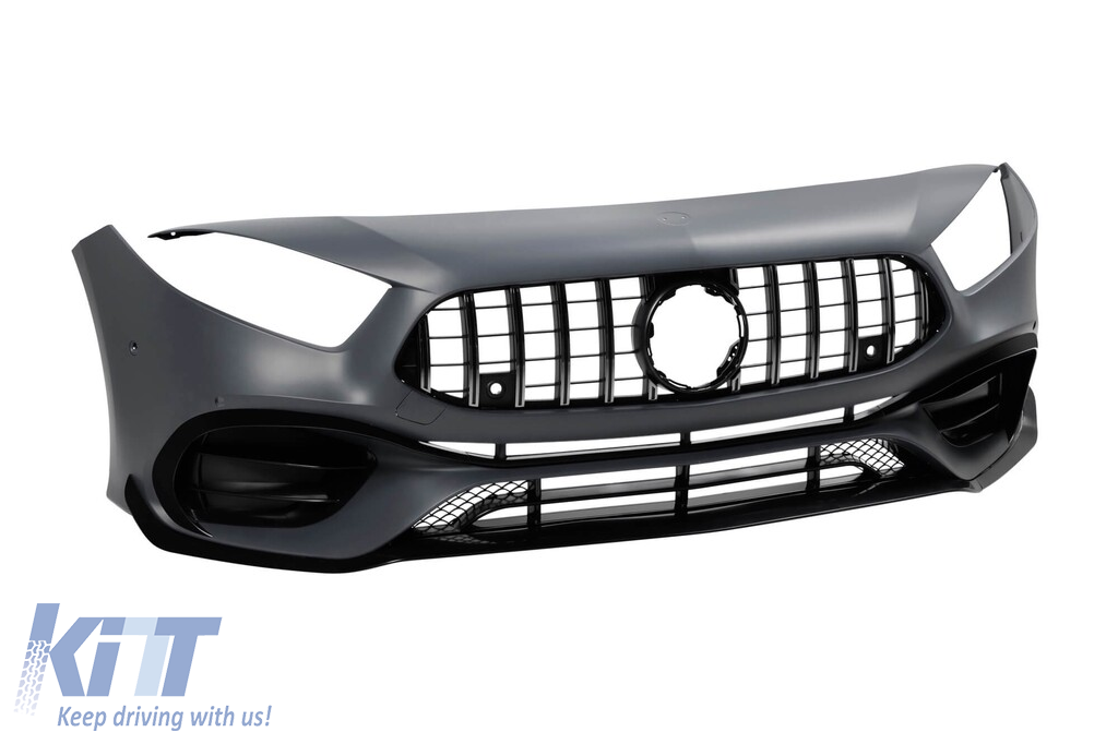 Un pachet de design tip A45 potrivit pentru Mercedes A-Class W177 hatchback după 2018 Performance AutoTuning