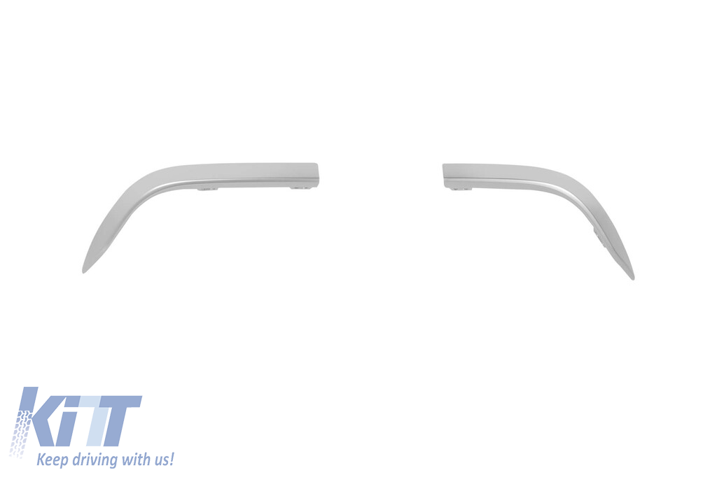 Difuzor tip GLC43 cu capace cromate pentru bara spate A Design potrivit pentru Mercedes GLC SUV X254 după 2023 -oo--oo-, cu garnitură cromată Performance AutoTuning