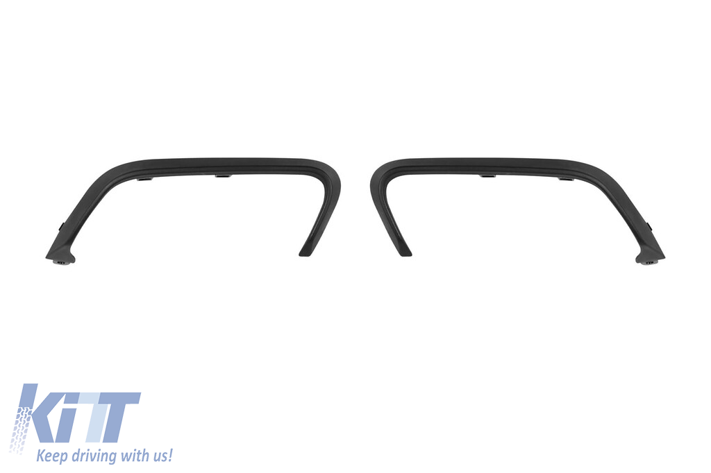 Difuzor tip GLC63 cu capete cromate pentru bara spate A Design potrivit pentru Mercedes GLC SUV X254 după 2023 -oo--oo-, cu garnitură cromată Performance AutoTuning