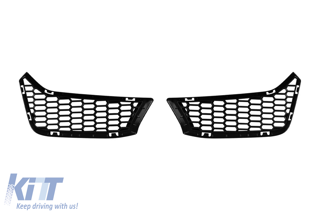 Pachet de tuning potrivit pentru BMW Seria 4 F32, F33 2013-2020 cu spoiler pentru bara din față CS mat negru Performance AutoTuning