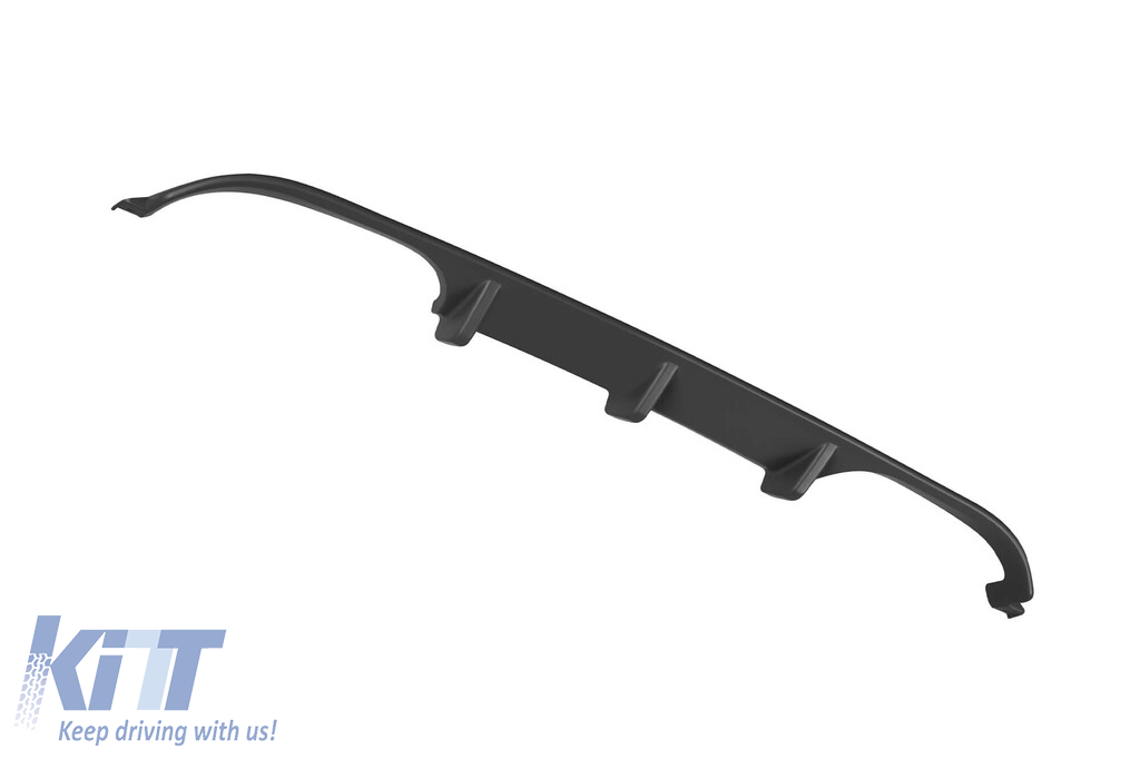 Pachet de tuning potrivit pentru BMW Seria 4 F32, F33 2013-2020 cu spoiler pentru bara din față CS mat negru Performance AutoTuning