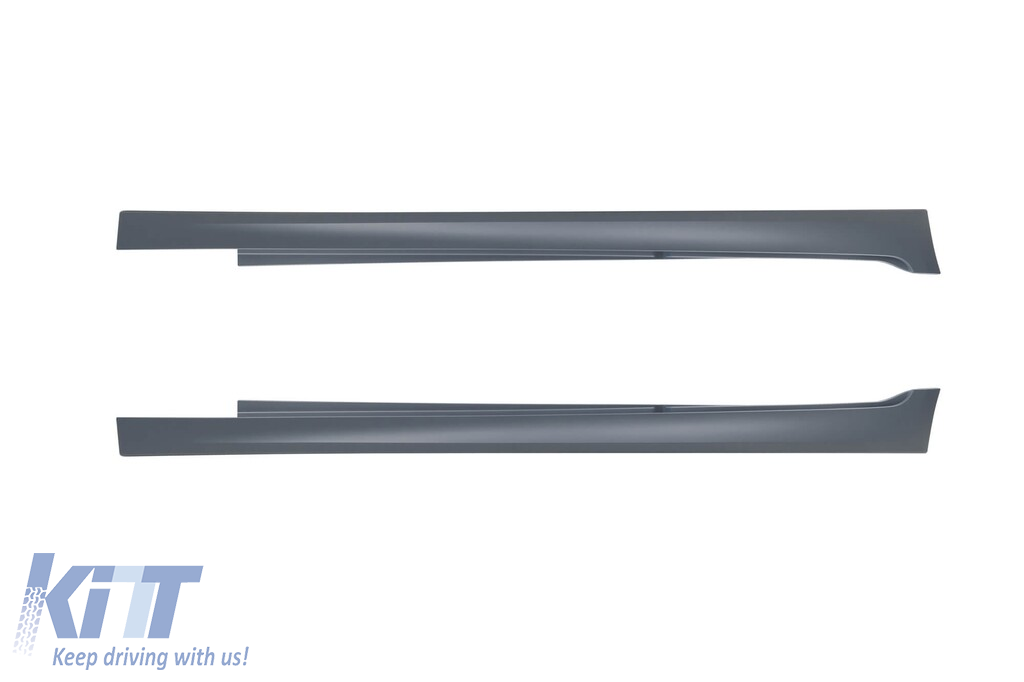 Pachet de tuning potrivit pentru BMW Seria 5 G30 Sedan 2021-2023 cu spoiler pentru bara de protecție frontală CS5 negru Performance AutoTuning