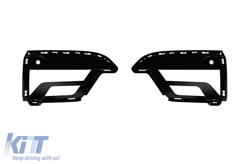 Pachet de tuning potrivit pentru BMW Seria 5 G30 Sedan 2021-2023 cu spoiler pentru bara de protecție frontală CS5 negru Performance AutoTuning